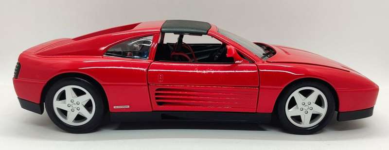 **Pre-Loved/No Box** Maisto Ferrari 348TS Special Edition with Suspension - Red 1/18
