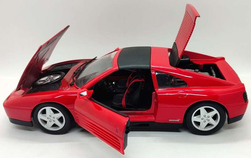 **Pre-Loved/No Box** Maisto Ferrari 348TS Special Edition with Suspension - Red 1/18