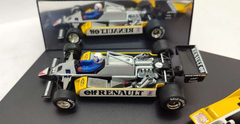 **RARE/PRE-LOVED** 1/43 Quartzo 4033 F1 Renault RE30B Alain Prost Winner Brazilian GP 1982