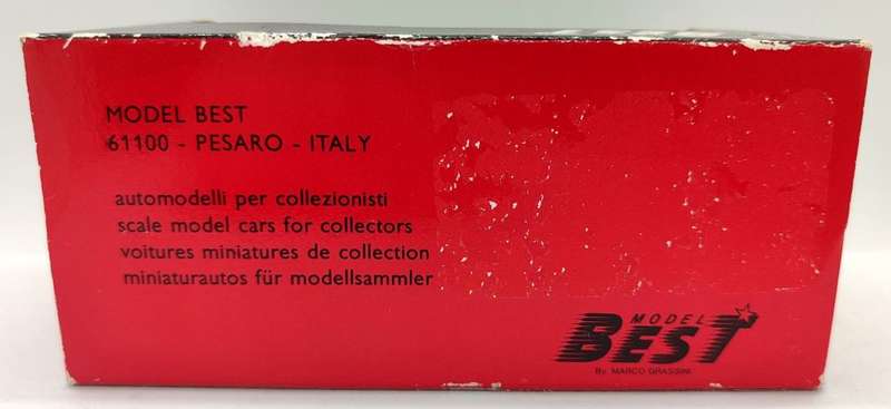 **PRE-LOVED/BOXED** 1/43 Best Model Ferrari 250 LM 1964 #5D - Kyalami 1966