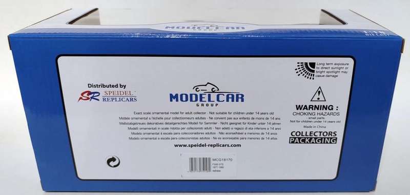 **NEW** 1/18 MCG Model Car Group Ferrari 308 GTS 1977-1980 Closed Top Red 18170 (like Magnum PI)