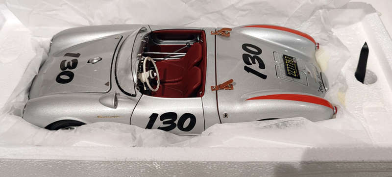 **NEW** 1/18 Schuco Limited Edition 1955 Porsche 550A Spider #130 James Dean (Little Bastard)