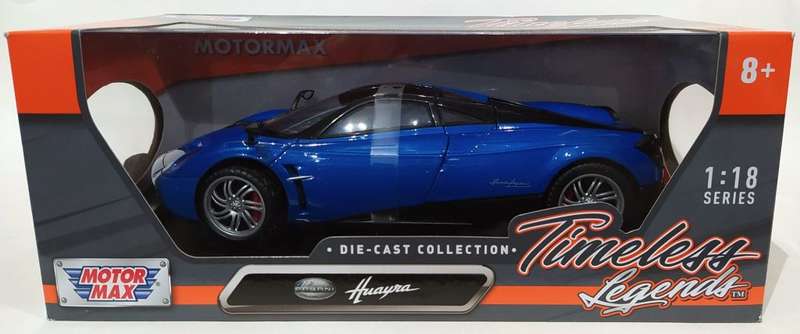 **NEW and SEALED** Motor Max 1/18 - Pagani Huayra (Blue)