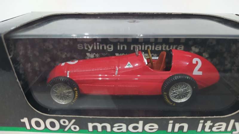 **BRAND NEW** 1/43 Brumm Alfa Romeo 158 1950 - Nino Farina #2