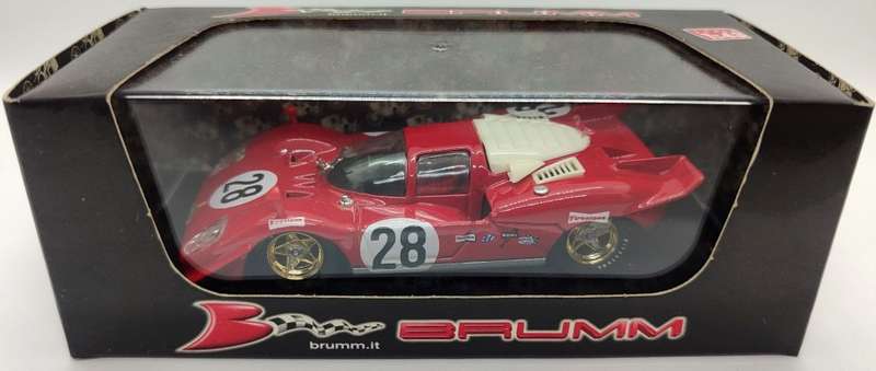 **NEW/BOXED** 1/43 Brumm Ferrari 512S 24h Daytona 1970 Andretti #28