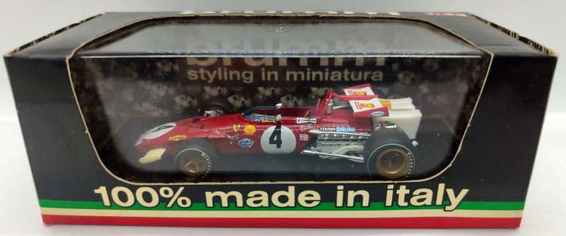 **NEW/BOXED** 1/43 Brumm Ferrari 312B GP Italia 1970 Regazzoni #4