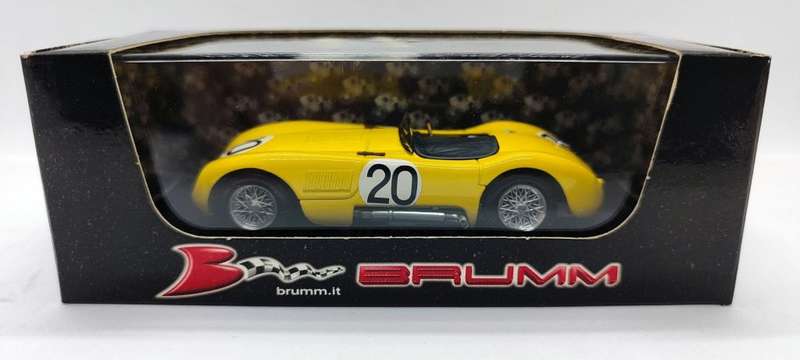 **AS NEW/BOXED** 1/43 Brumm Jaguar C-type 9hr Le Mans 1953 Laurent-Tornaco #20
