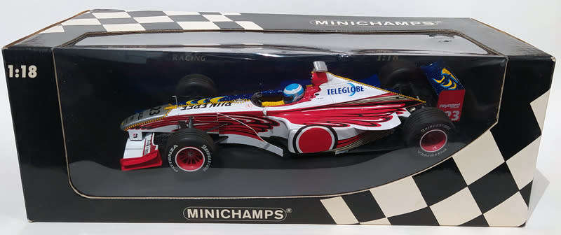 **VERY RARE & AS NEW** 1/18 Minichamps BAR Honda 01 - Mika Salo