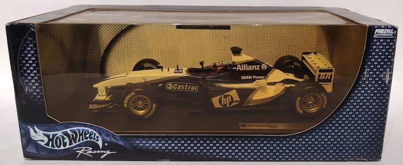 **RARE/BOXED** 1/18 Hot Wheels WilliamsF1 Set of 2 - BMW FW25 Ralf Schumacher & Juan Pablo Montoya
