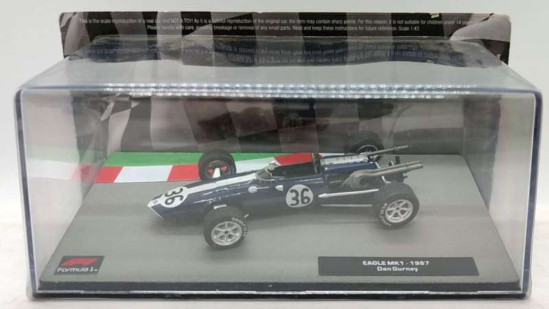 **NEW/SEALED** 1/43 Centauria Eagle MK1 1967 Dan Gurney #36