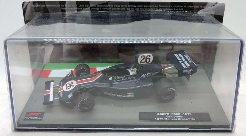 **NEW/SEALED** 1/43 Centauria Hesketh 308B 1975 Alan Jones Monaco GP #26