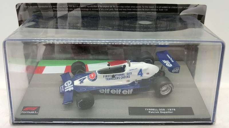 **NEW/SEALED** 1/43 Centauria Tyrrell 008 1978 Patrick Depailler #4