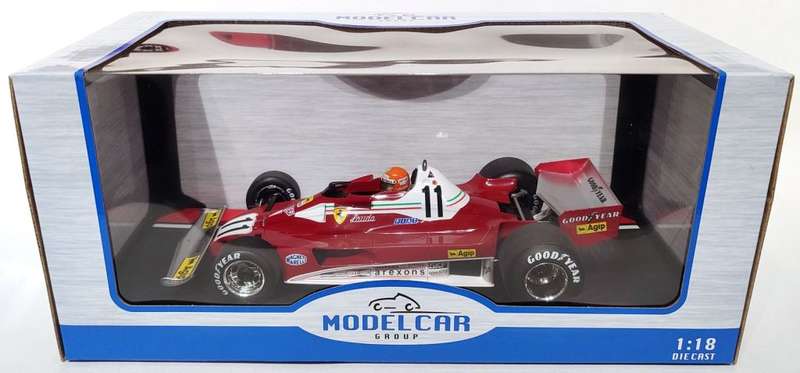 **NEW** 1/18 MCG Model Car Group Ferrari 312 T2B #11 Niki Lauda 2nd Monaco GP 1977