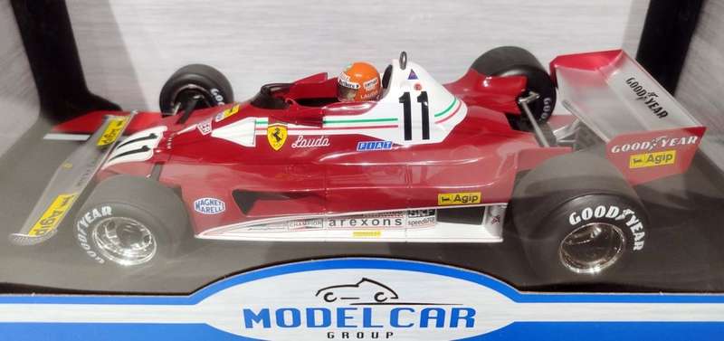 **NEW** 1/18 MCG Model Car Group Ferrari 312 T2B #11 Niki Lauda 2nd Monaco GP 1977