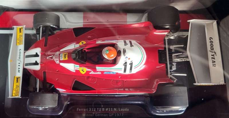 **NEW** 1/18 MCG Model Car Group Ferrari 312 T2B #11 Niki Lauda Winner German GP 1977