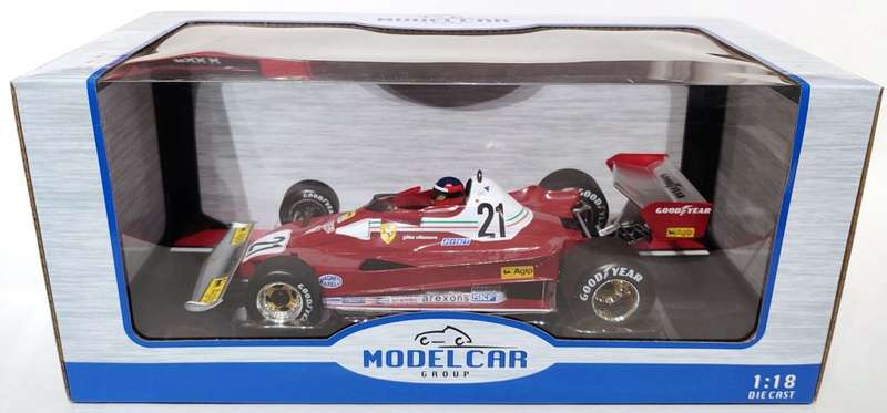 **NEW** 1/18 MCG Model Car Group Ferrari 312 T2B #21 Gilles Villeneuve Canadian GP 1977
