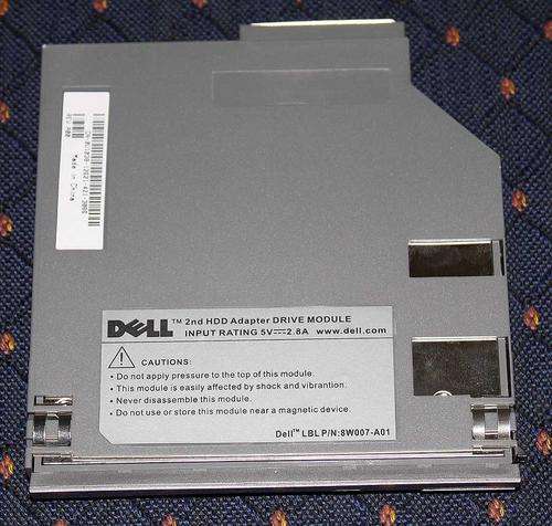 ..:: 2ND HDD BAY ::.. Dell 2nd Hard Drive Caddy for Media Bay Models - PATA/IDE (New)
