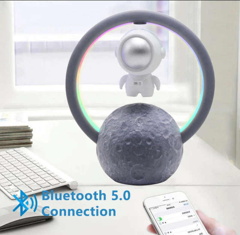 Bluetooth Maglev Speaker Wireless Astronauts RGB Speaker