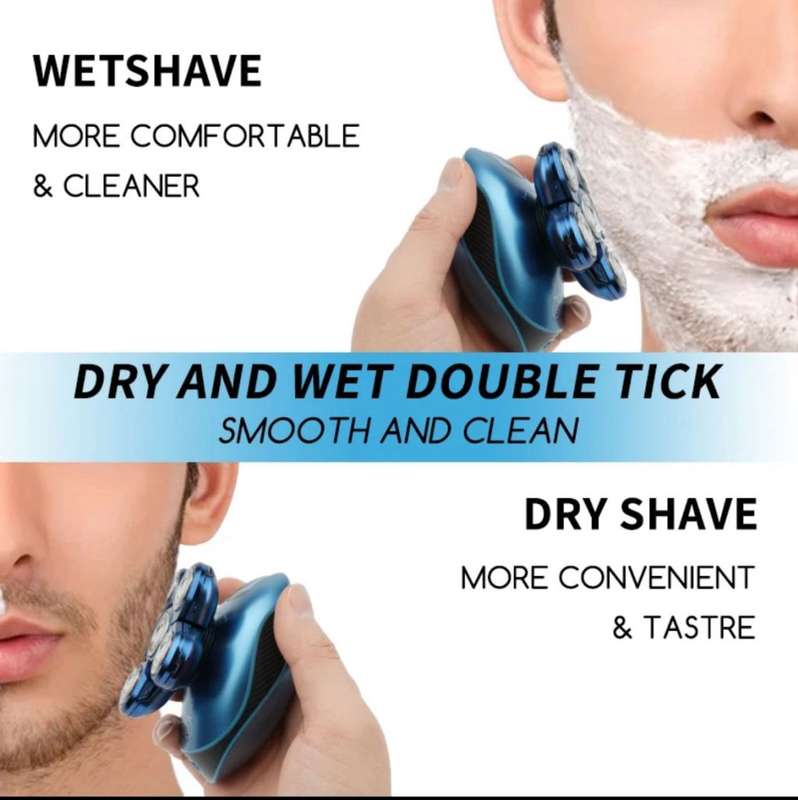 Professional Electric Rotation Head Shaver