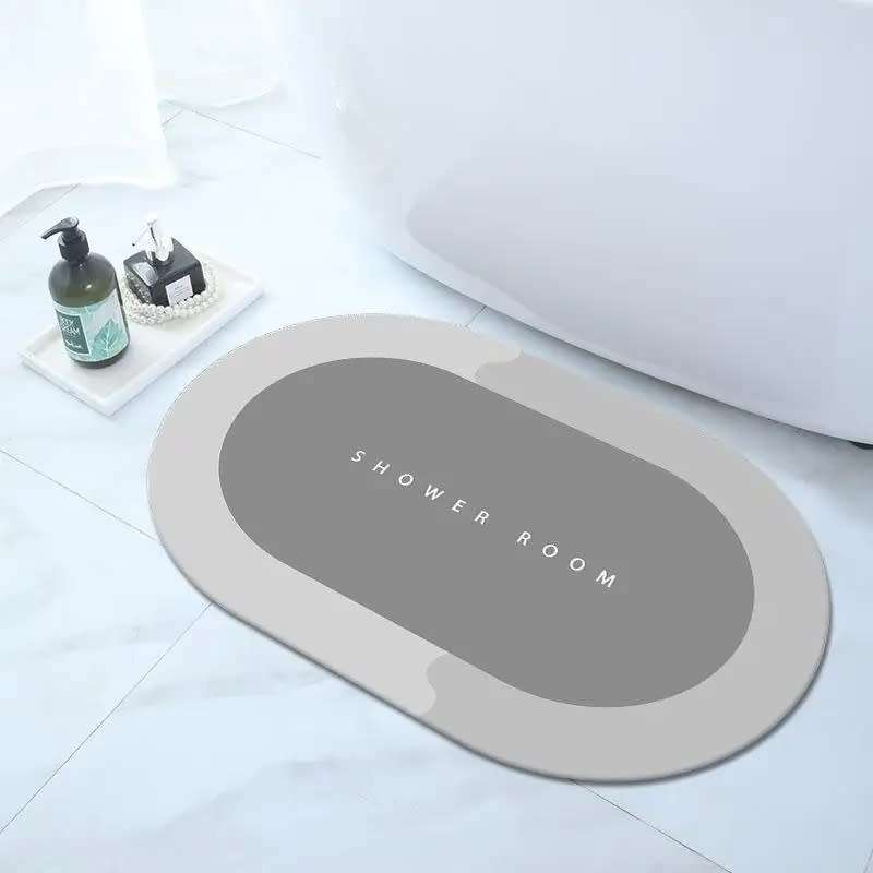 Bathroom super absorbent mat