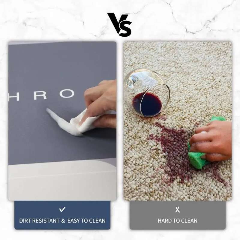 Bathroom super absorbent mat