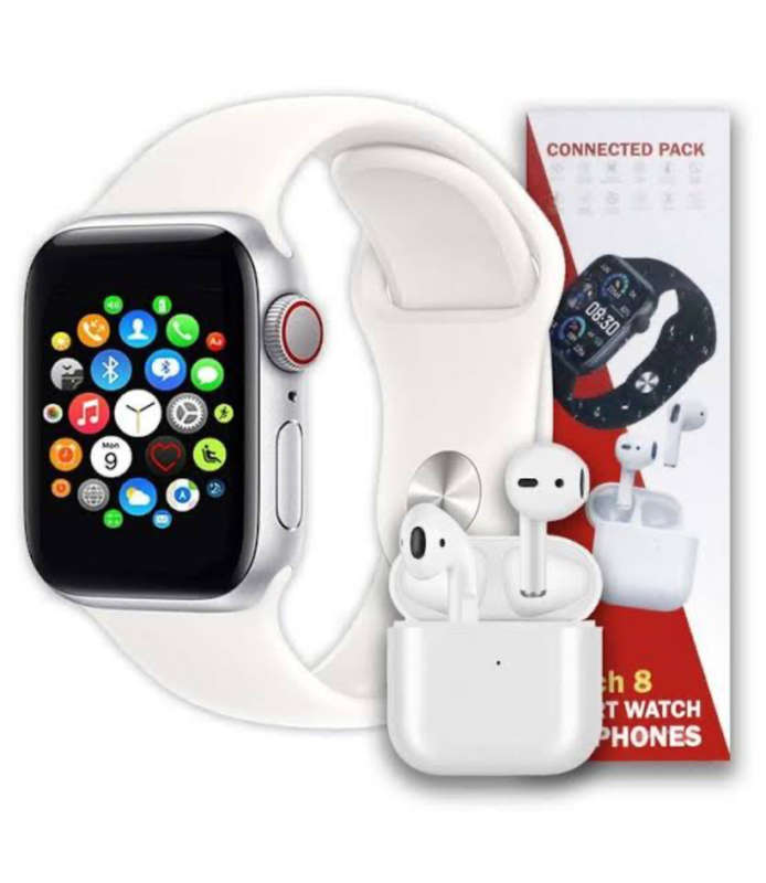 Smart Watch 8 + Earpods 3