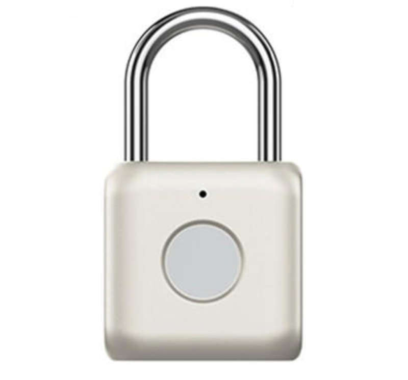 Smart Padlock With Fingerprint Sensor - USB Charge