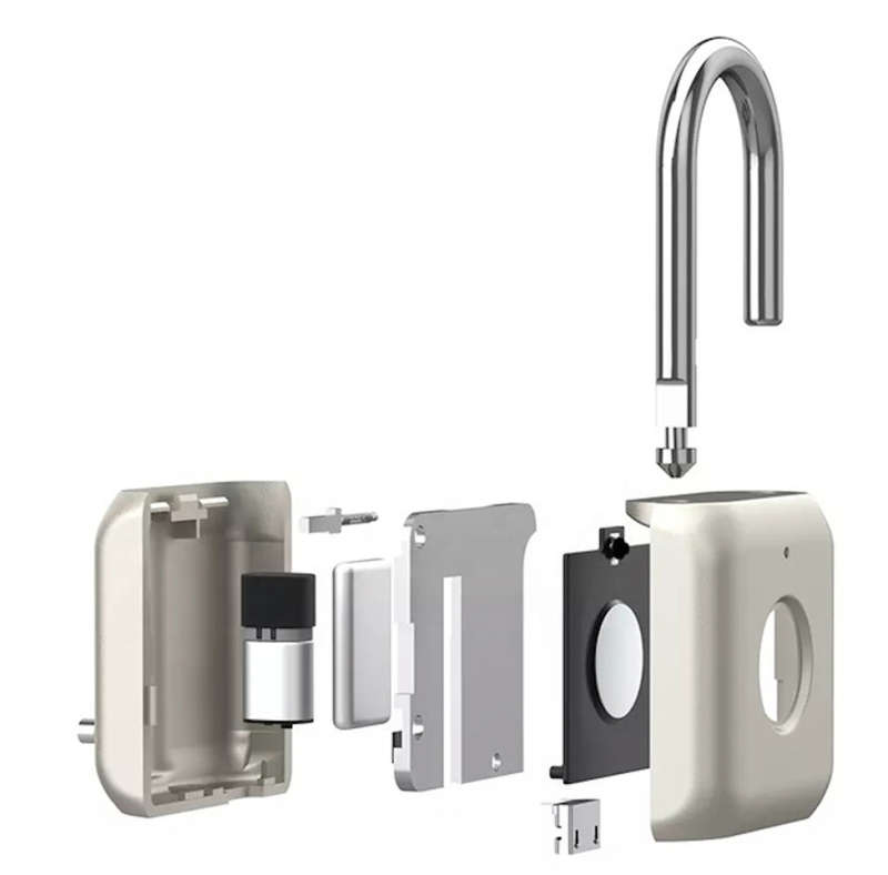 Smart Padlock With Fingerprint Sensor - USB Charge