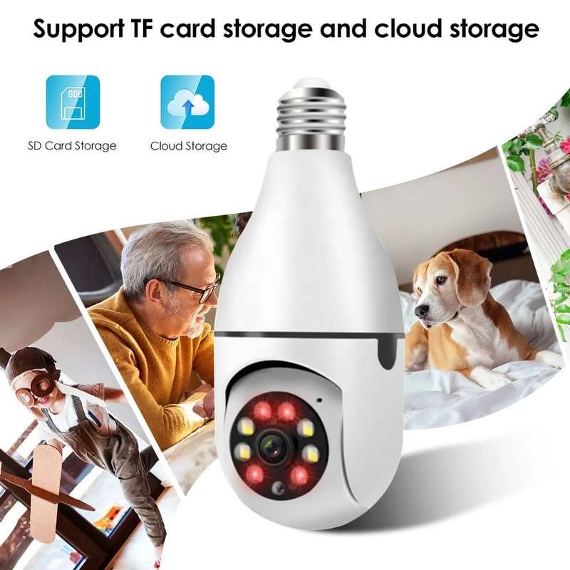 360 Degree 1080P Wireless Panoramic Home Security WiFi Smart Camera