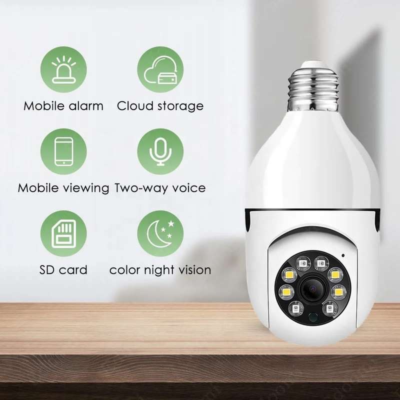 360 Degree 1080P Wireless Panoramic Home Security WiFi Smart Camera