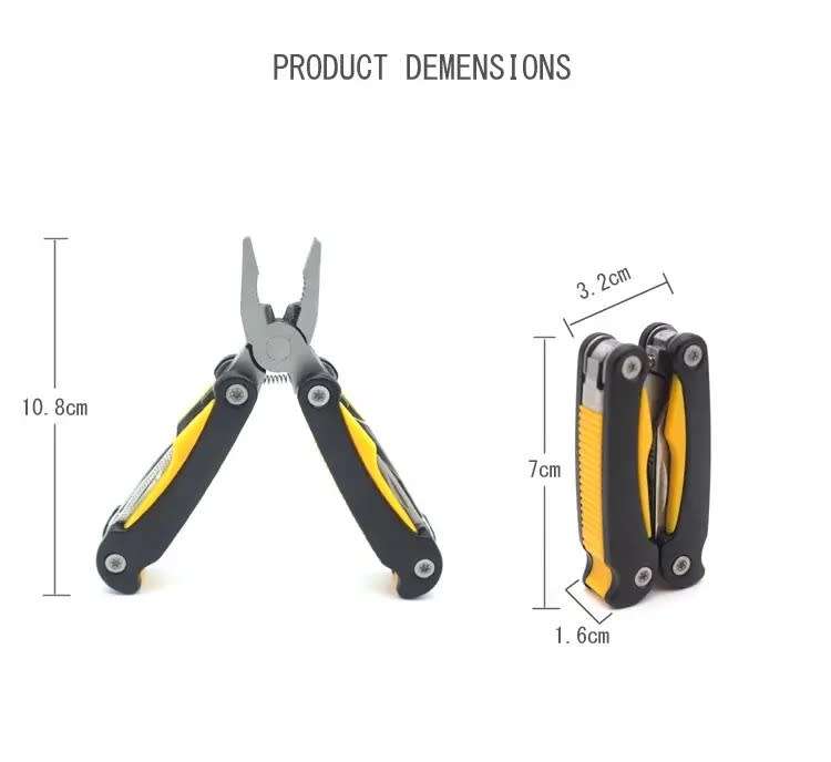 Multifunctional 13 function pliers