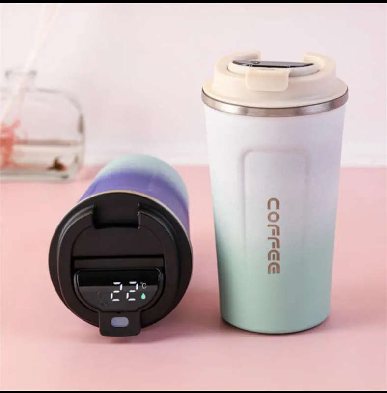 Stainless steel-Thermos coffee mug