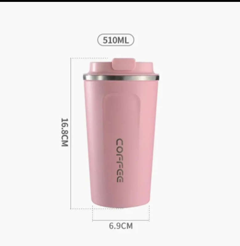 Stainless steel-Thermos coffee mug