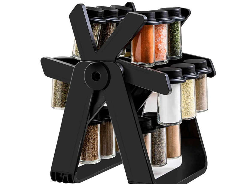 Premium 18 Jar Spice Rack