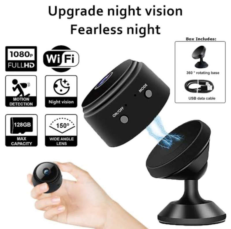 A9 HD 1080P Mini Camera Wifi IP Camera