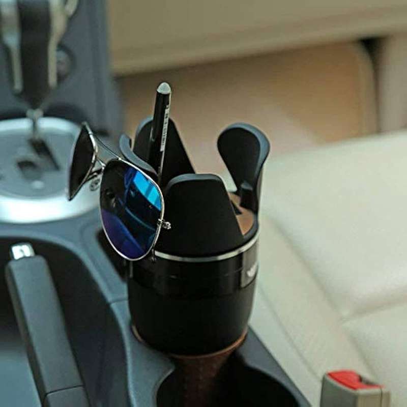 Car Multi Cup Holder Multifunctional Organiser 4 in 1