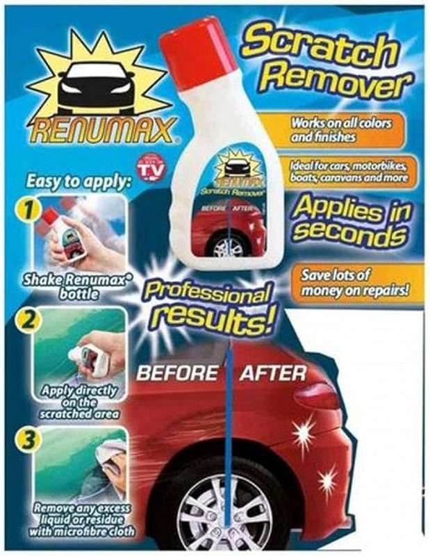 Renumax Scratch Remover Car Paint Scratch Polishing Paste Pen 100 ml