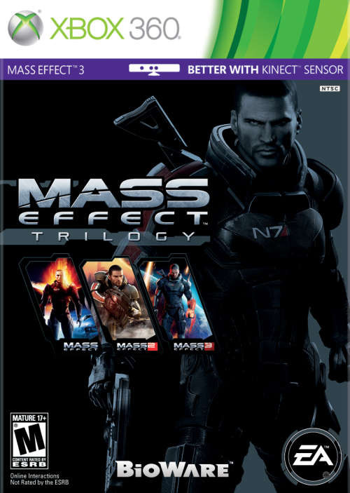 MASS EFFECT TRILOGY XBOX 360