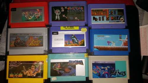 8 BIT GOLDENCHINA NES FAMICLONE 9 GAME BUNDLE