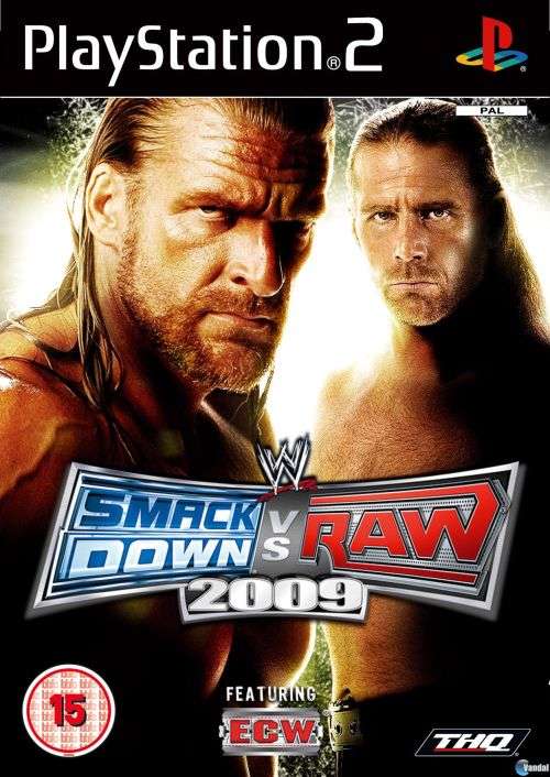 WWE SMACKDOWN VS RAW 2009 PS2