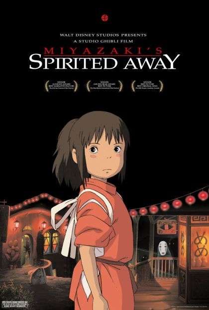 SPIRITED AWAY STUDIO GHIBLI DVD