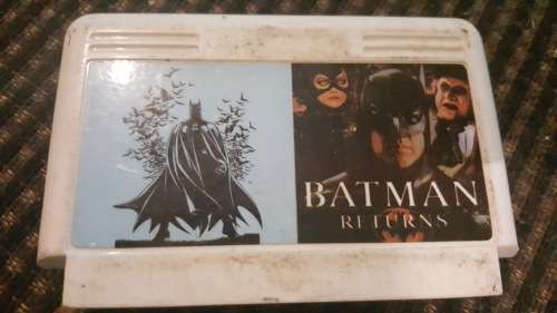 BATMAN RETURNS 8 BIT NES FAMICLONE RETRO GOLDEN CHINA