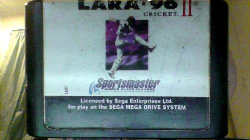 BRIAN LARA CRICKET 96 SEGA MEGADRIVE BOOTLEG