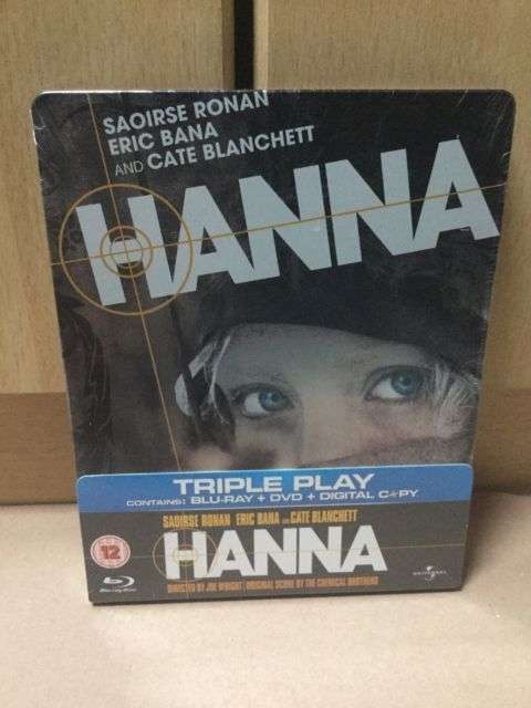 HANNA BLU RAY / DVD STEELBOOK