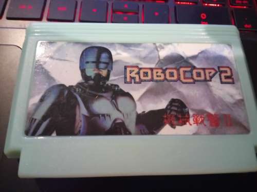 ROBOCOP 2 NES FAMICLONE 8 BIT GOLDEN CHINA FAMICOM TV GAMES