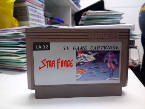 STAR FORCE TV GAME / 8 BIT / GOLDEN CHINA / FAMICLONE / RETRO