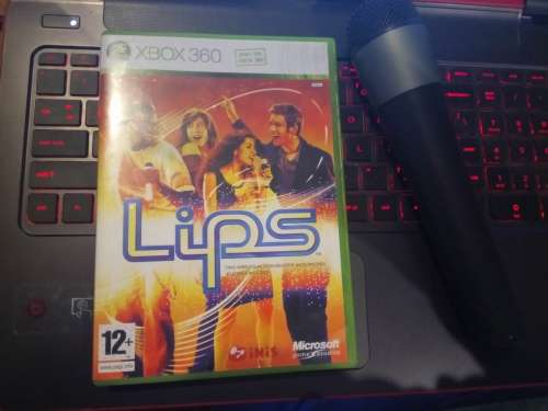 LIPS AND 1 MICROPHONE XBOX 360