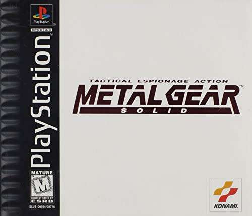 METAL GEAR SOLID PS1 PAL