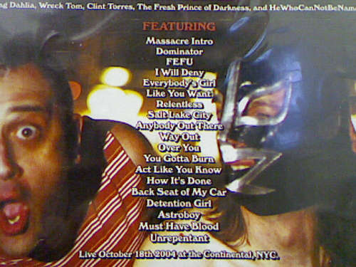 DWARVES - F*** YOU UP AND GET LIVE DVD