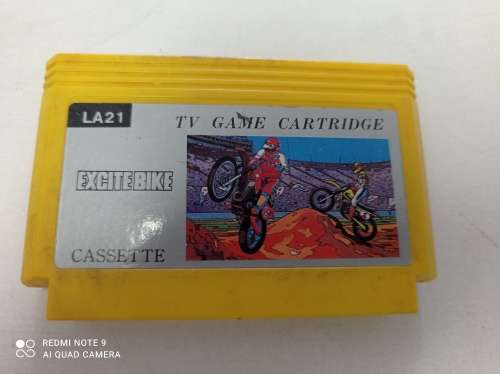 Excitebike 8-bit TV Game cartridge